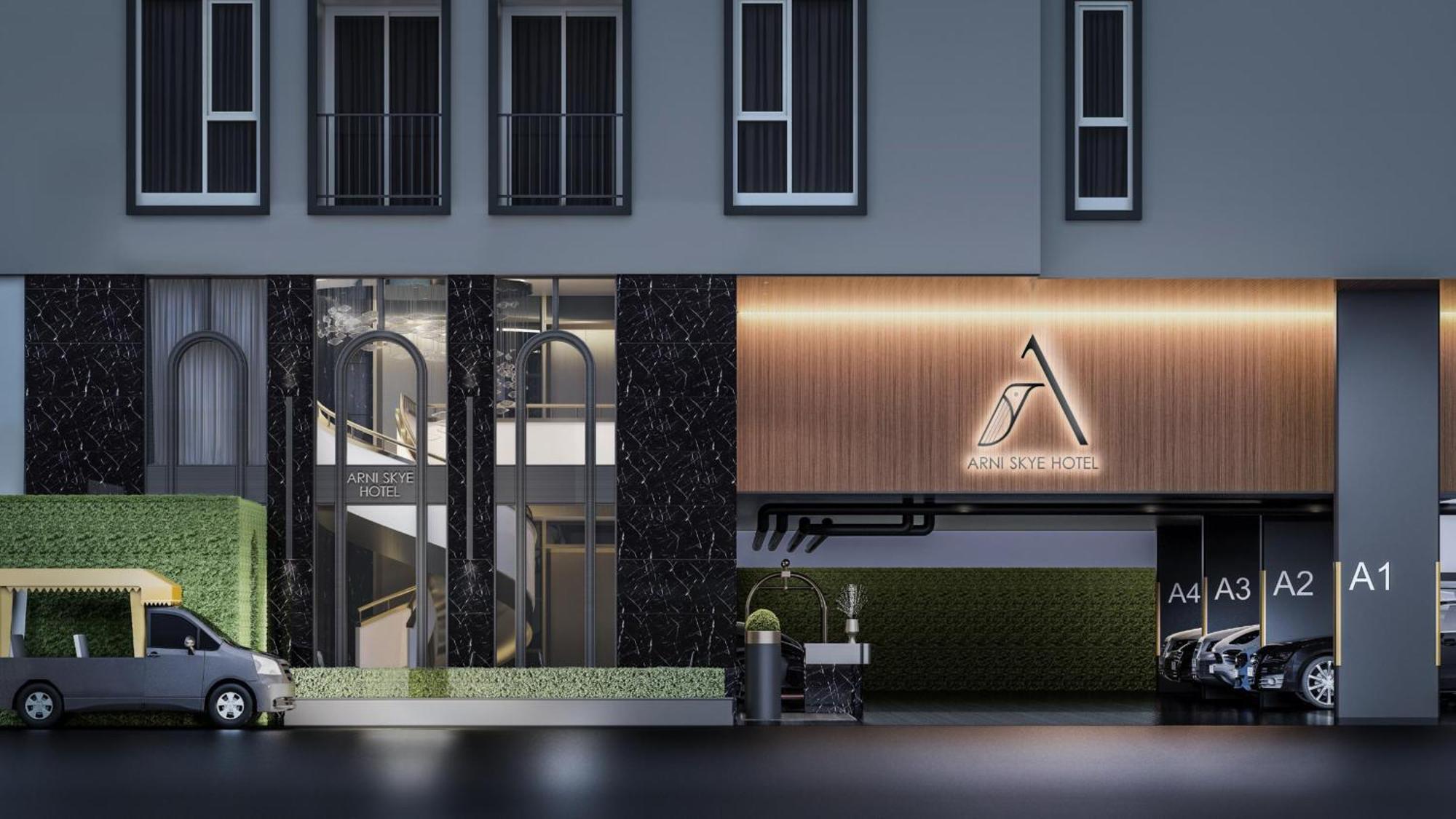 Arni Skye Hotel Banguecoque Exterior foto